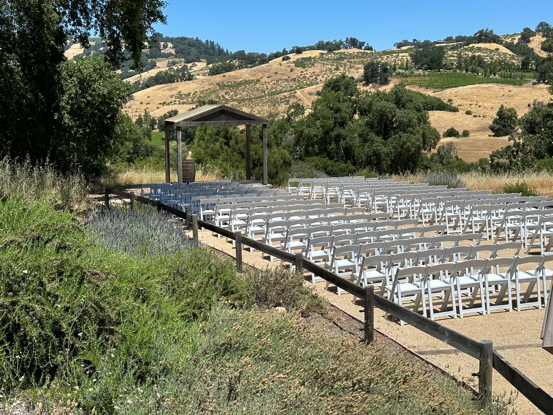 Highlands Estate Celebration of Life outdoor location